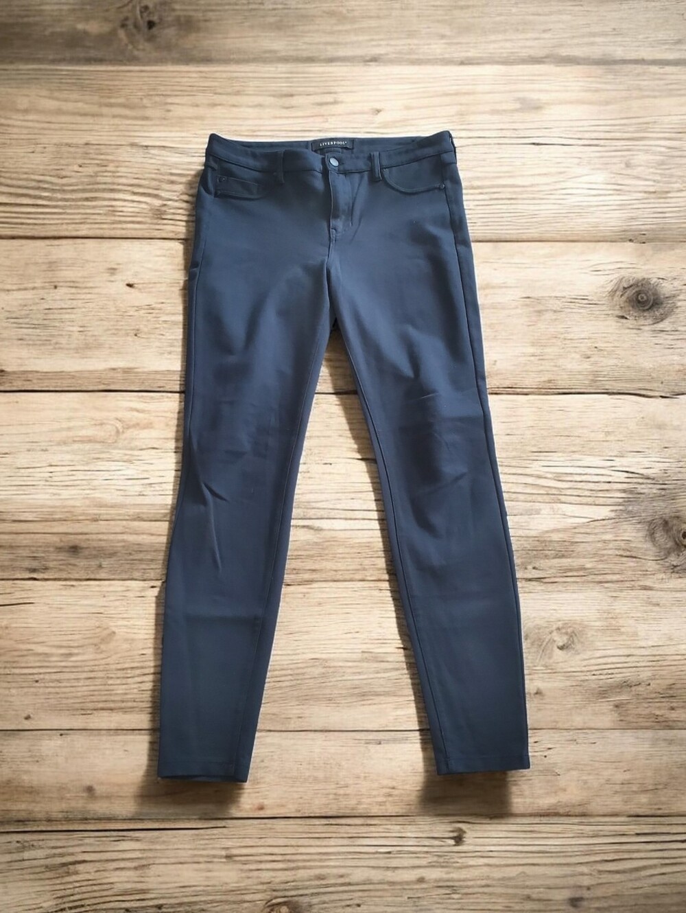 Liverpool Skinny Ponte Jeans - Dark Blue Gray Women's Size 10 / 30